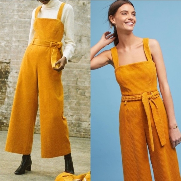 Mara Hoffman Pants - mara hoffman // mustard idola corduroy jumpsuit Mara Hoffman Pants - mara hoffman // mustard idola corduroy jumpsuit